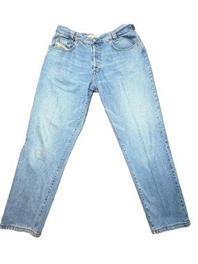 Diesel Saddle New Saddle Jeans Mens 38 Vintage Made in Italy Blue Straight Denim